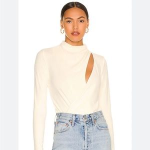 ASTR the Label Cream Bodysuit